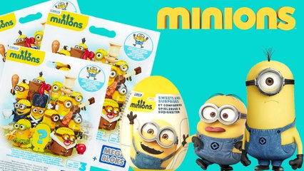 Download Video: Minions Despicable Me surprise egg Mega bloks blind bag Series 3