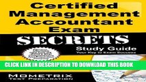 [FREE] Ebook Certified Management Accountant Exam Secrets Study Guide: CMA Test Review for the