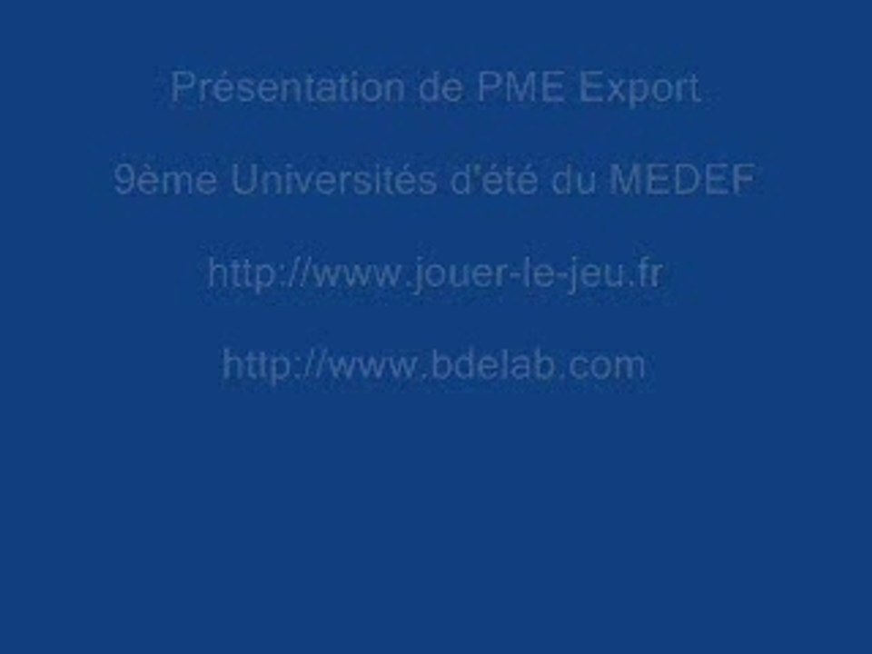 PME Export