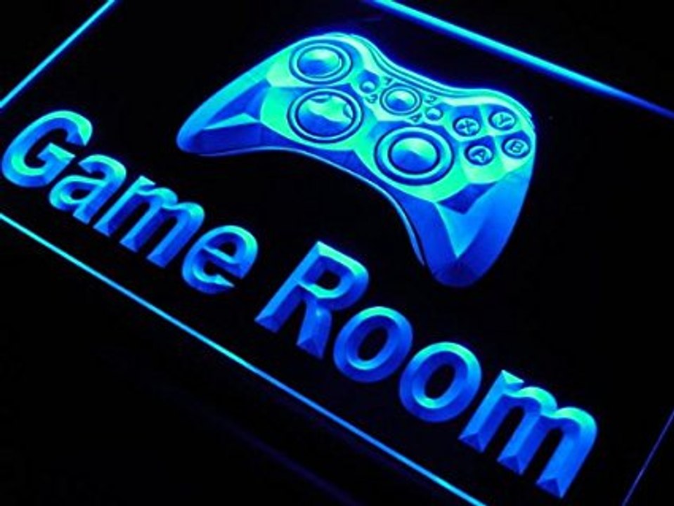my game room and game setup with a call of duty infinite warfare gameplay