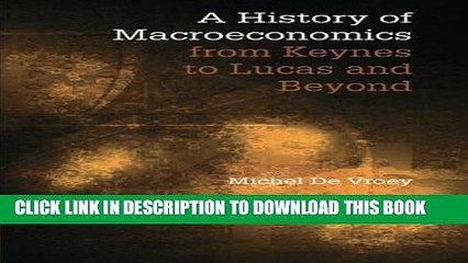 [FREE] Download A History of Macroeconomics from Keynes to Lucas and Beyond PDF EPUB