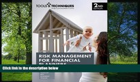 FAVORIT BOOK Tools   Techniques of Risk Management for Financial Planners BOOOK ONLINE