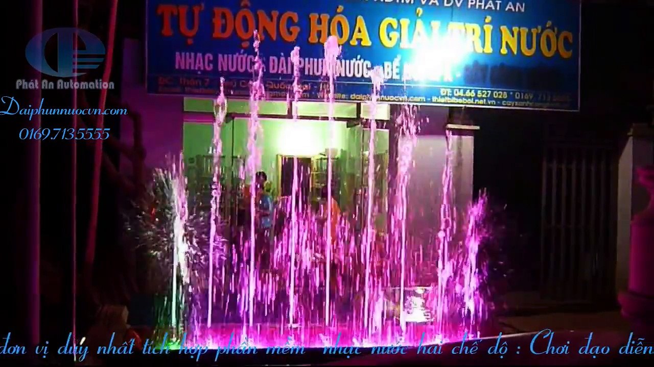 Phát An đơn vị thi công nhạc nước hàng đầu Việt Nam