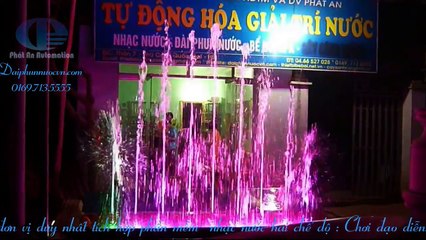 Phát An đơn vị thi công nhạc nước hàng đầu Việt Nam