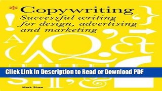 Download Copywriting: Successful Writing for Design, Advertising, and Marketing Free Books
