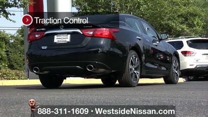 2016 Nissan Maxima Platinum, Jacksonville, FL, for sale at Westside Nissan - Passenger Safety & Exterior Styling