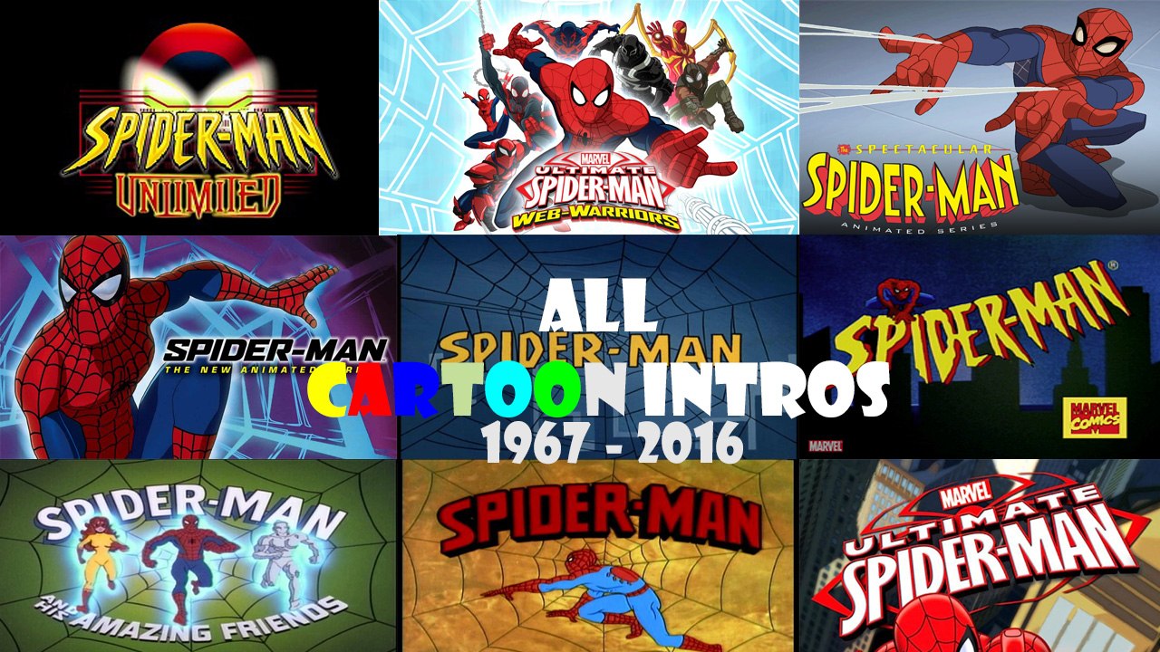All cartoon spider-man tv show Intros 1967 - 2016 - video Dailymotion
