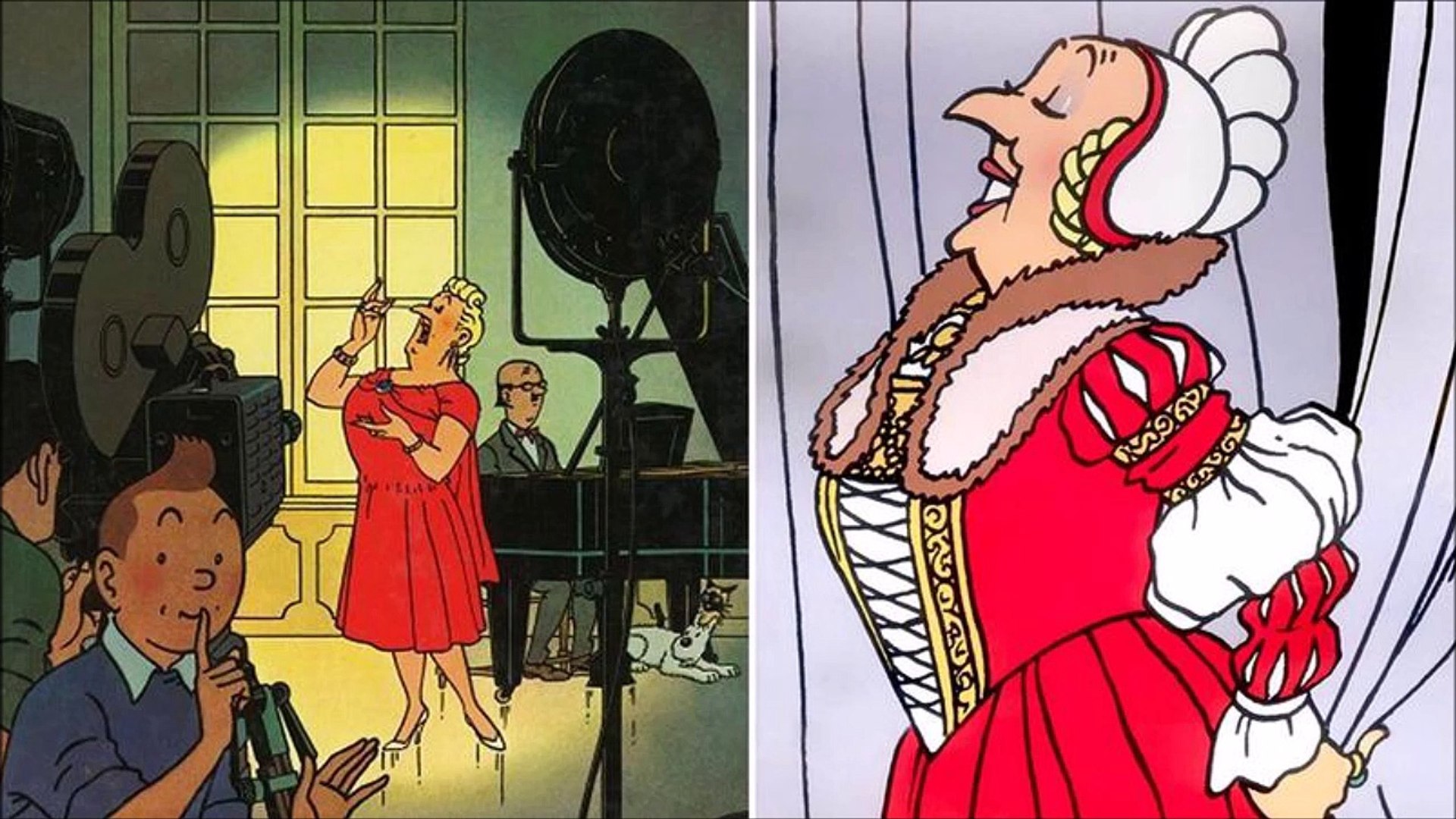 Bianca Castafiore - Ah! Je ris de me voir si belle en ce miroir (Jewel  Song) - Tintin - Vidéo Dailymotion