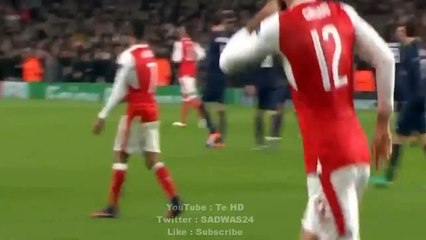 اهداف مباراة ارسنال وباريس سان جيرمان 2-2 كاملة
