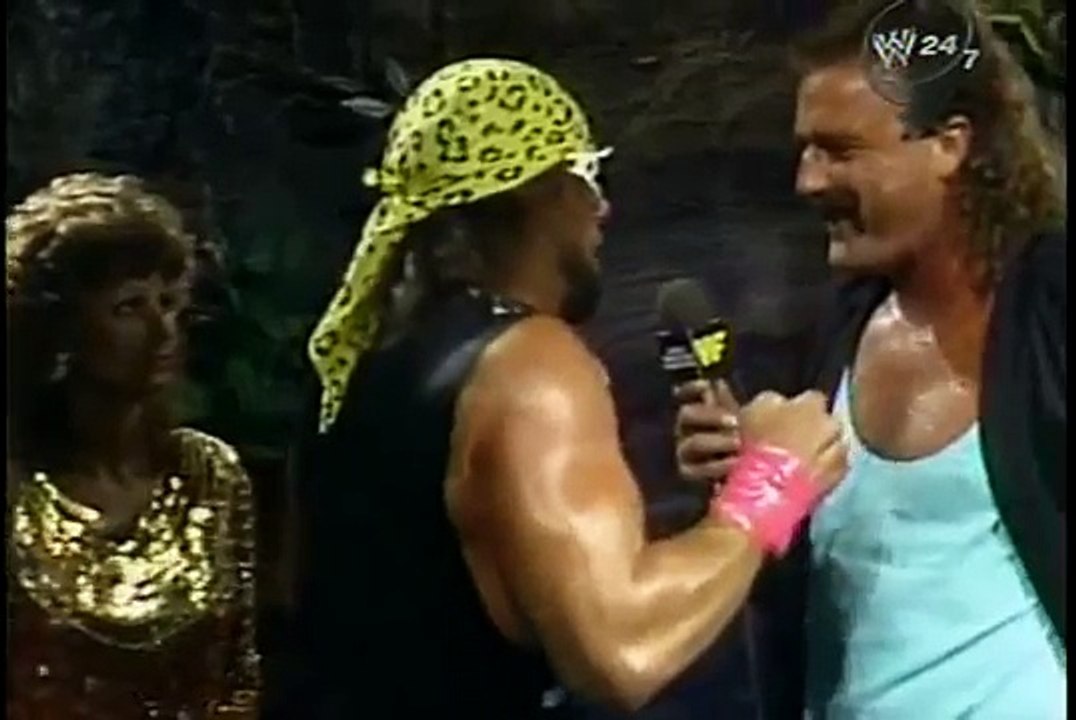 Snake Pit with Randy Savage   SuperStars Aug 1st, 1987