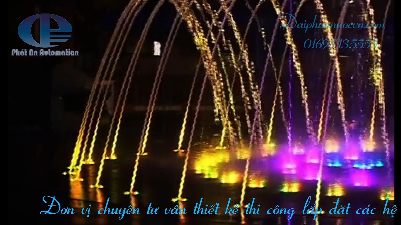 Thi công lắp đặt hệ thống nhạc nước âm sàn