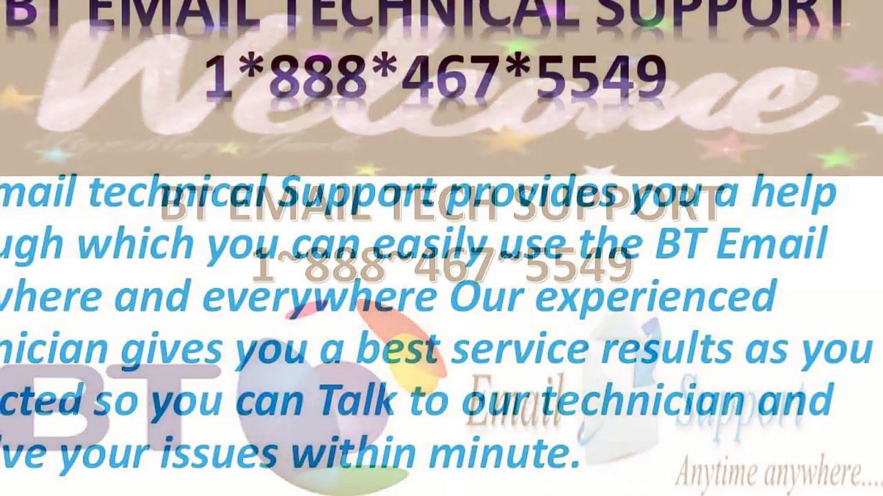 BT Email Tech Support 1-888~467*5549