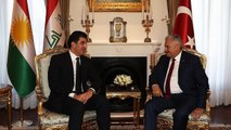 Başbakan Yıldırım IKBY Başbakanı Barzani ile görüştü
