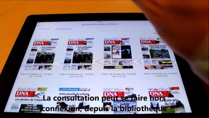 DNA Consultat du format liseuse sur tablette