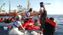 Sur les bateaux qui sauvent les migrants en Méditerranée