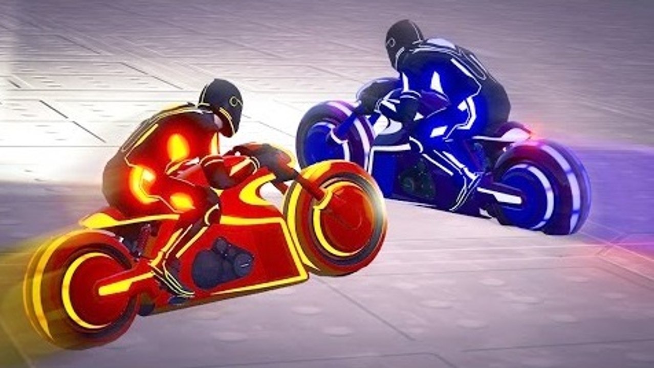 KWEBBELKOP-INSANE TRON BIKE LASER BATTLE! (GTA 5 Funny Moments)