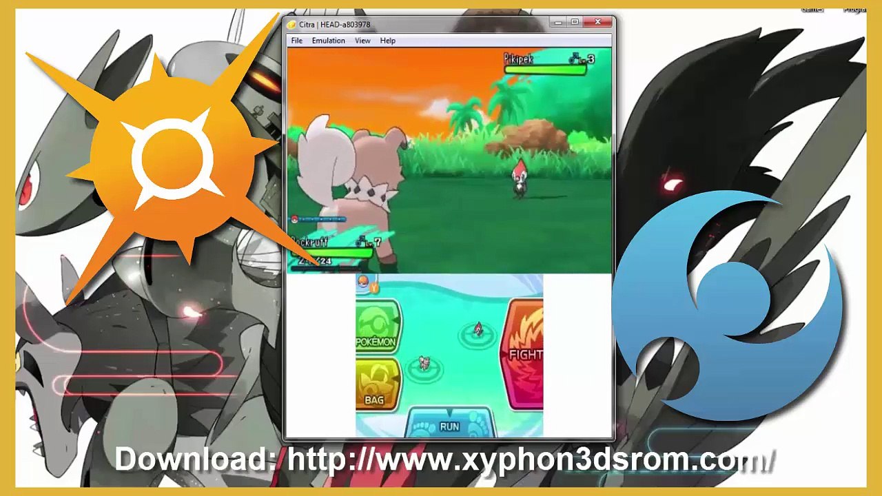 Pokémon Sonne und Mond 3DS Herunterladen Rom Deutsch German CIA