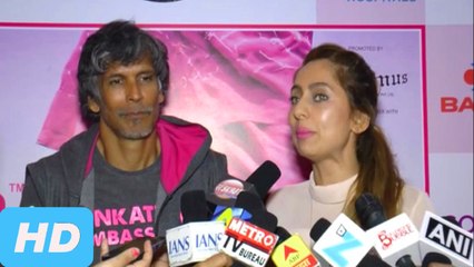 Milind Soman And Anusha Dandekar Launch The 5th Edition Of PINKATHON