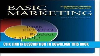 [PDF] BASIC MARKETING: A Marketing Strategy Planning Approach Popular Online
