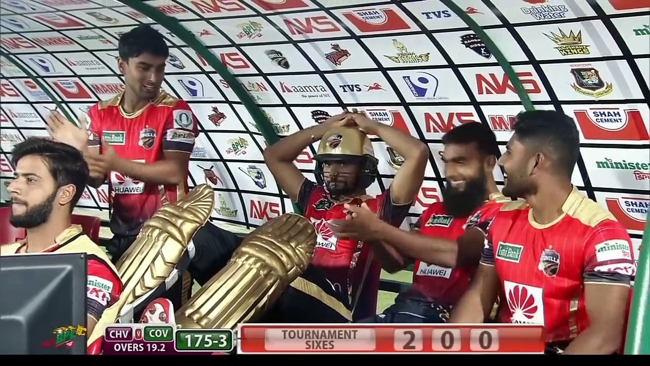 Chittagong Vikings Vs Comilla Victorians Bpl 2016 Match 22