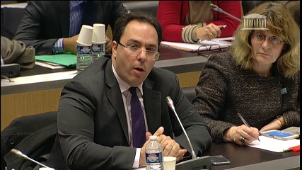 Sébastien Pietrasanta interroge Julian King, commissaire européen pour l'Union de la sécurité