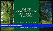 FAVORIT BOOK Debt Collection Letters   Forms: How to get your customers to pay (The Collecting