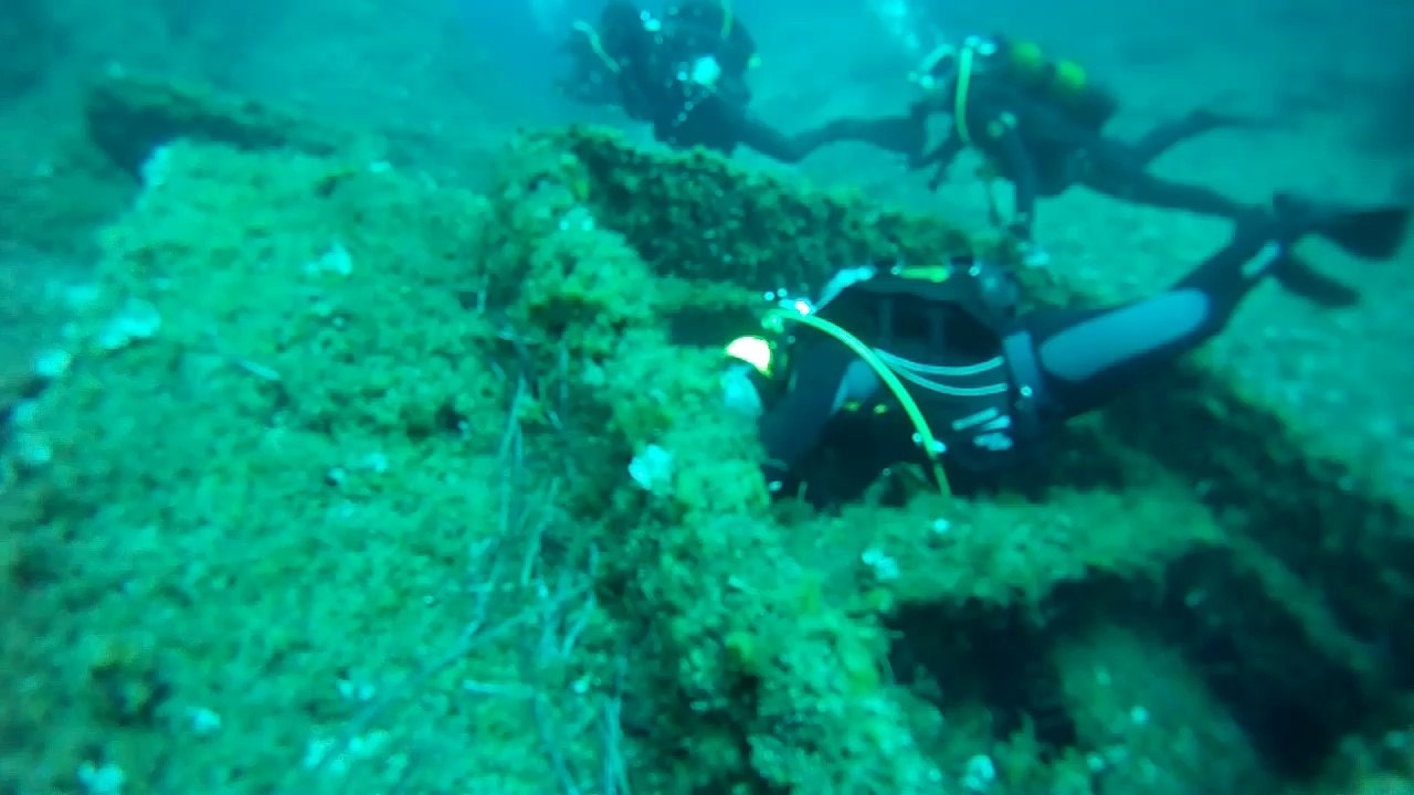 Plongée sur l'épave du cargo vapeur "Le Ramon" - Cap Camarat