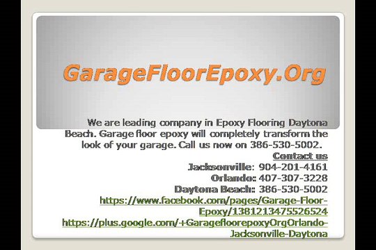 GarageFloorEpoxy.Org - epoxy Flooring St. Augustine - Garage Floor Epoxy