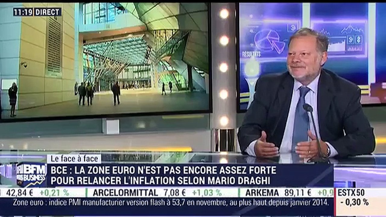 Philippe Béchade VS Serge Négrier (2/2): La zone euro est-elle assez forte pour relancer l'inflation ? - 23/11