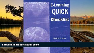 Deals in Books  E-Learning Quick Checklist  READ PDF Online Ebooks