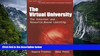 Buy NOW  The Virtual University: The Internet and Resource-based Learning (Open and Flexible