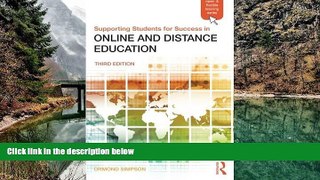 Big Sales  Supporting Students for Success in Online and Distance Education: Third Edition (Open