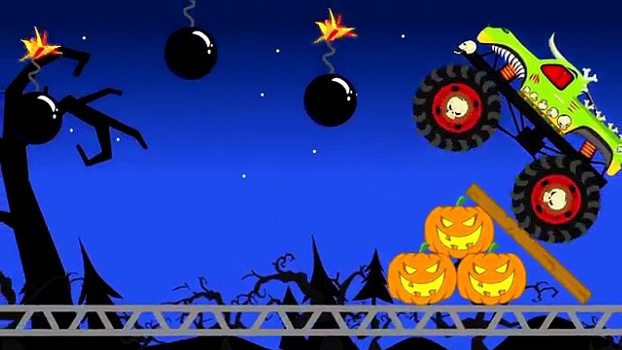 Kartun Permainan Permainan MOBIL TRUK MONSTER Hantu Hallowen | Kartun Anak Laki Laki @Daffa Pl