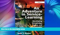 Buy NOW  An Adventure in Service-Learning: Developing Knowledge, Values and Responsibility