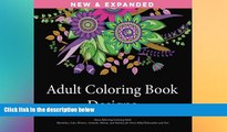 PDF [DOWNLOAD] Adult Coloring Book Designs: Stress Relieving Patterns, Mandalas, Cats, Flowers,