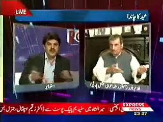 Mubashir Luqman Grilling Ghulam Ahmad Bilour