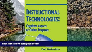 Buy NOW  Instructional Technologies:: Cognitive Aspects of Online Programs  Premium Ebooks Online