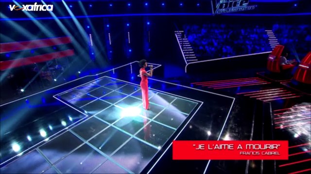 Pamela chante je l'aime à mourir Auditions à l'aveugle | The Voice Afrique francophone 2016
