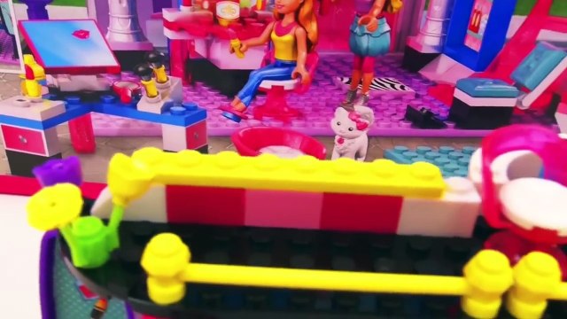 Démo salon de coiffure Barbie MEGA BLOKS® Beautysalon de Joue avec moi jeux pour enfants
