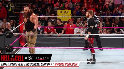 Sami Zayn vs. Braun Strowman: Raw, Oct. 24, 2016