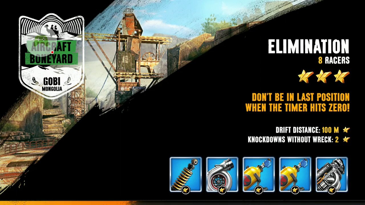 Elimination in Asphalt 9