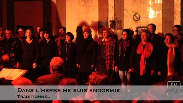 Dans l'herbe, je me suis endormie par la chorale d'ici et d'ailleurs de Mèze