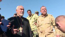 مسيحيون يعودون الى دير دمره تنظيم الدولة الاسلامية في شمال العرا