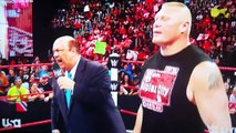 WWE RAW ENDING - RANDY ORTON RKO'S BROCK LESNAR!!! 8-1-2016 (SUBSCRIBE FOR MORE WWE VIDEOS)