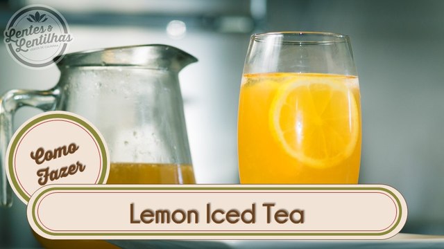 Lemon Iced Tea [chá gelado do Starbucks]