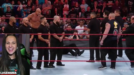 WWE Raw 11/14/16 Goldberg and Brock Lesnar HYPE