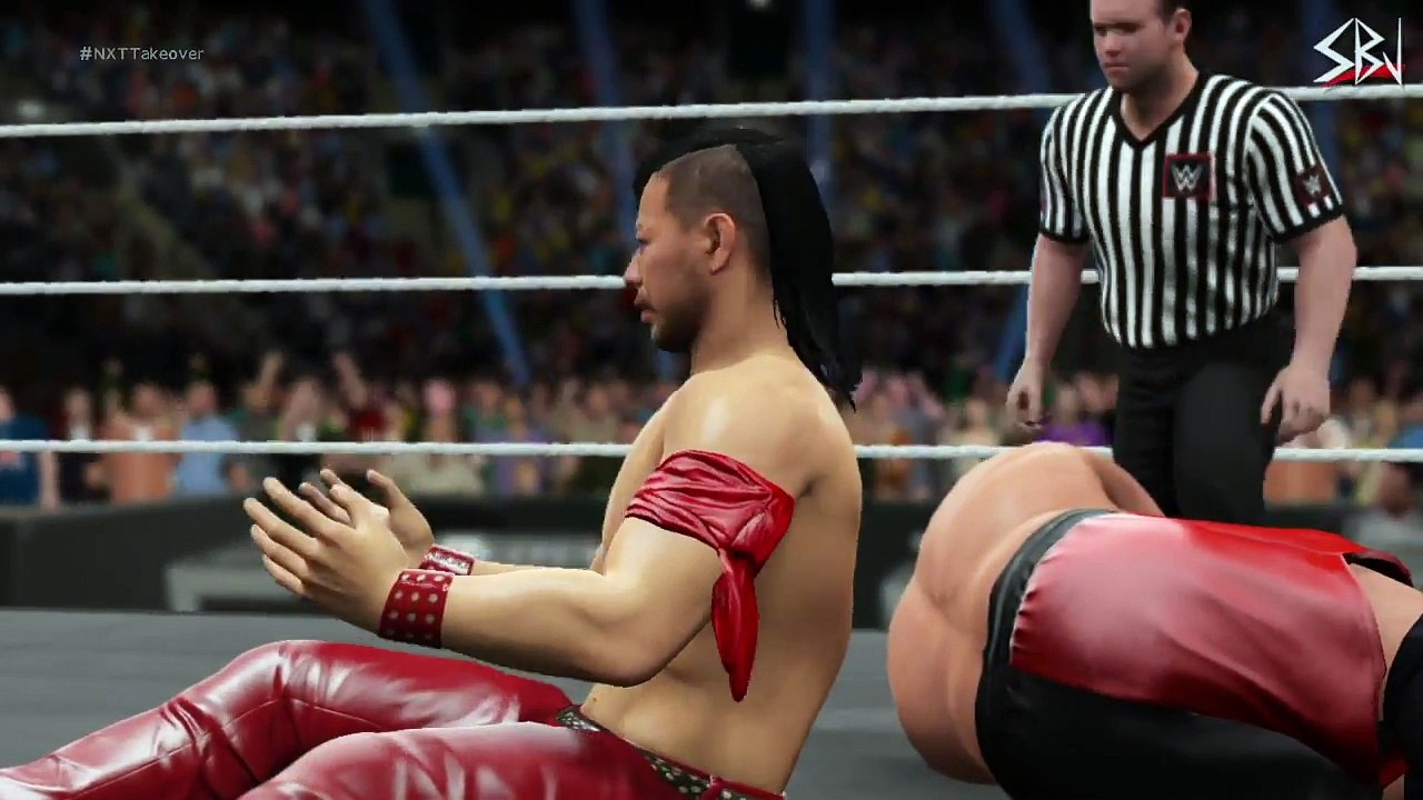 WWE 2K17 Recreation - Shinsuke Nakamura WINS the NXT Title!