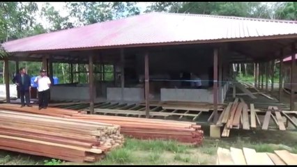 Bangun 14 Villa Semi Permanen, Malaysia Langgar Garis Perbatasan