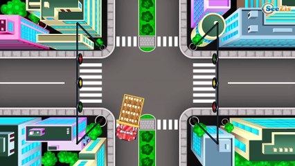 The Tow Truck and his friends | Trucks cartoon for children | Service Vehicles for kids