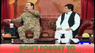 Pak army channel-Azizi As Pak Army Officer VS Indian BJP Politician